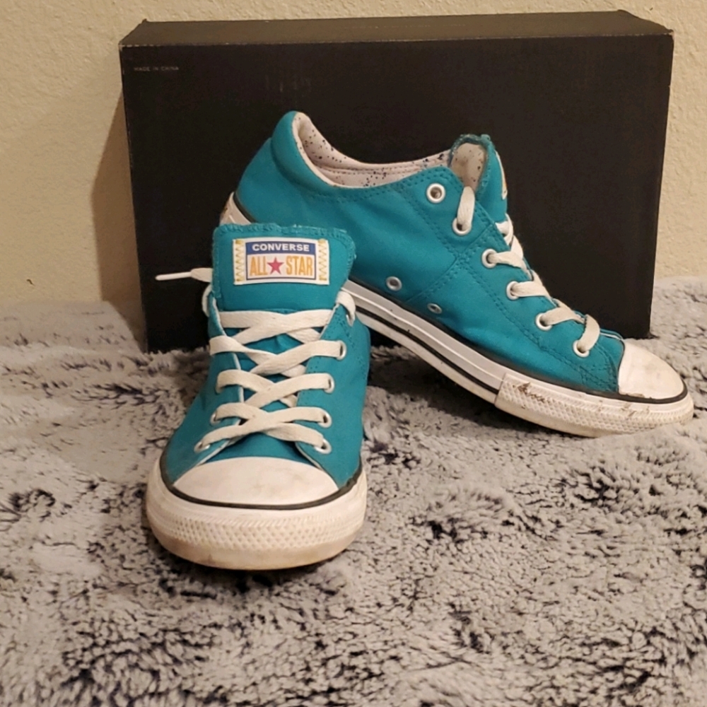 Teal Converse 6 junior